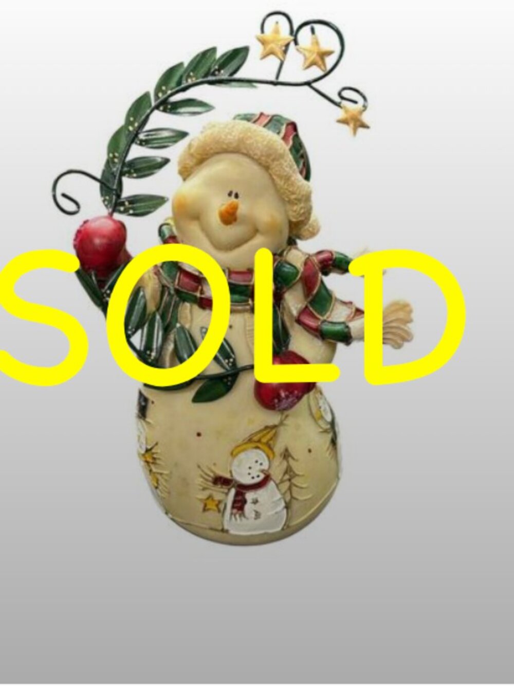 Vintage Home Interiors 2002 Christmas Holiday‎ Snow Friends 55044